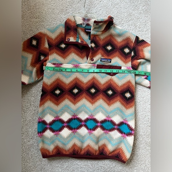 Patagonia Synchilla Aztec Print Fleece Pullover - Picture 7 of 9